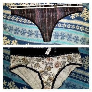 Torrid panties - NWT  2 pairs